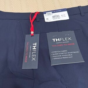 Tommy Hilfiger TH Flex Navy Trousers